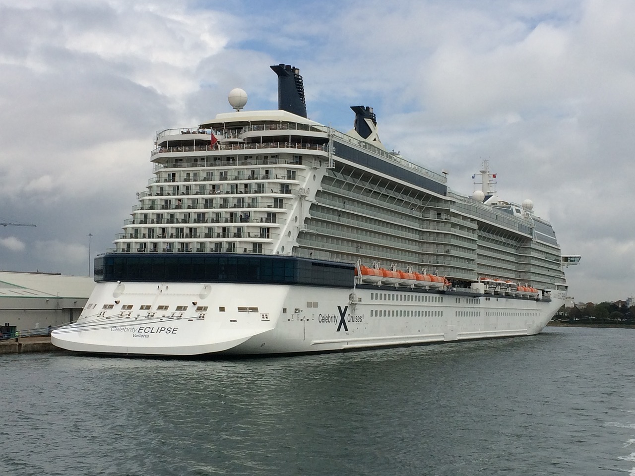 celebrity eclipse cruise liner passenger ship free photo