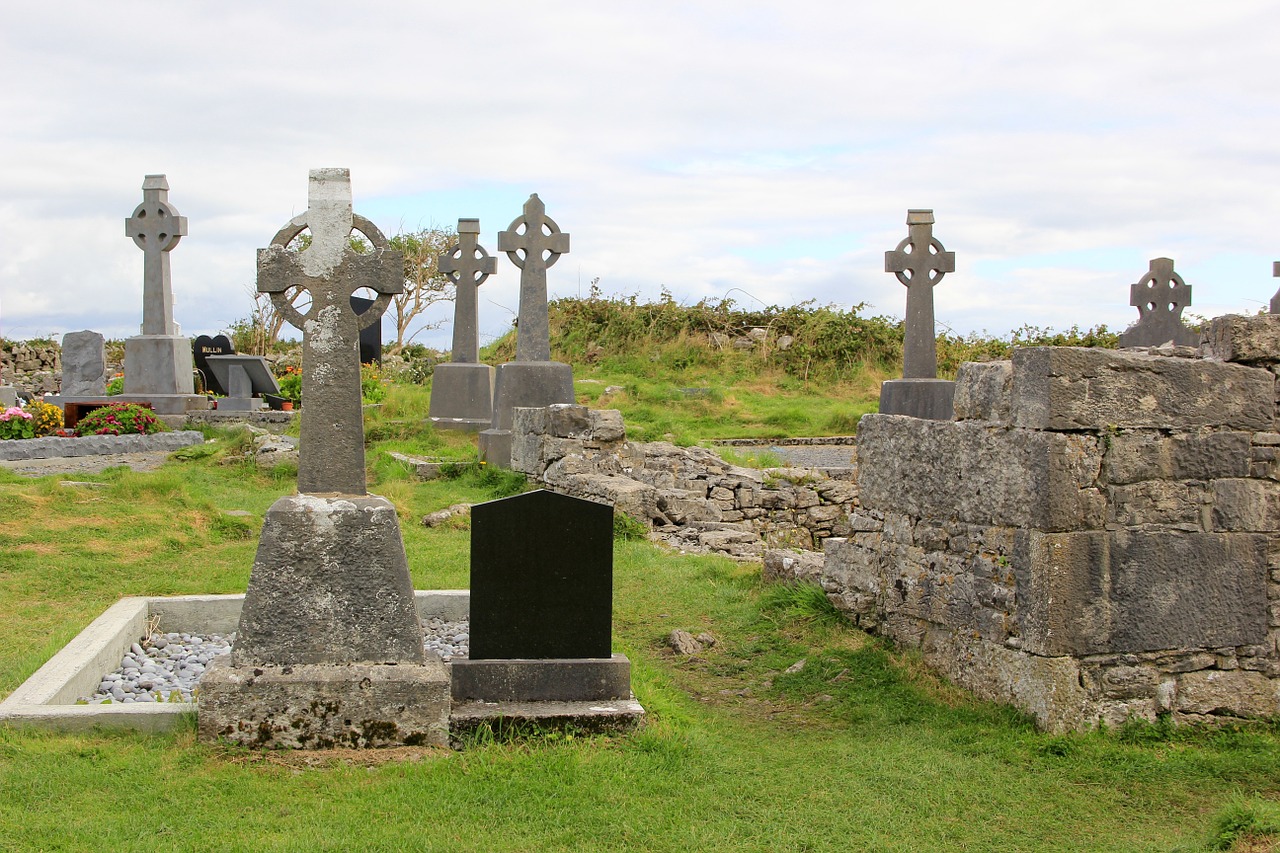 celtic graveyard cemetery free photo