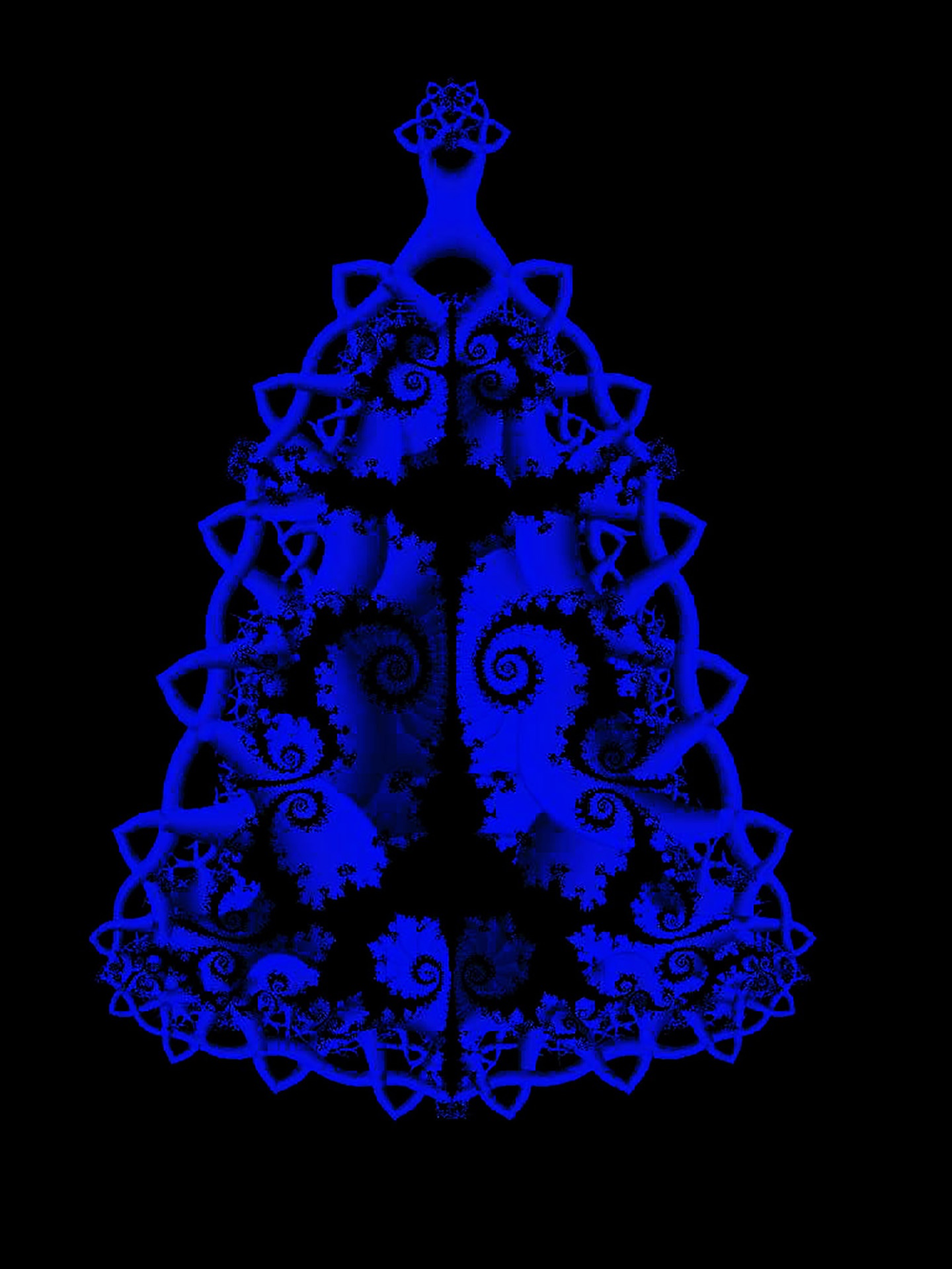 celtic bell fractal free photo