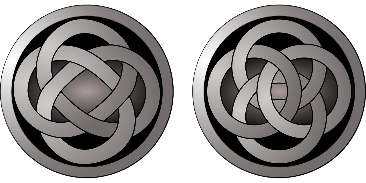 celtic circles celtic design buttons free photo