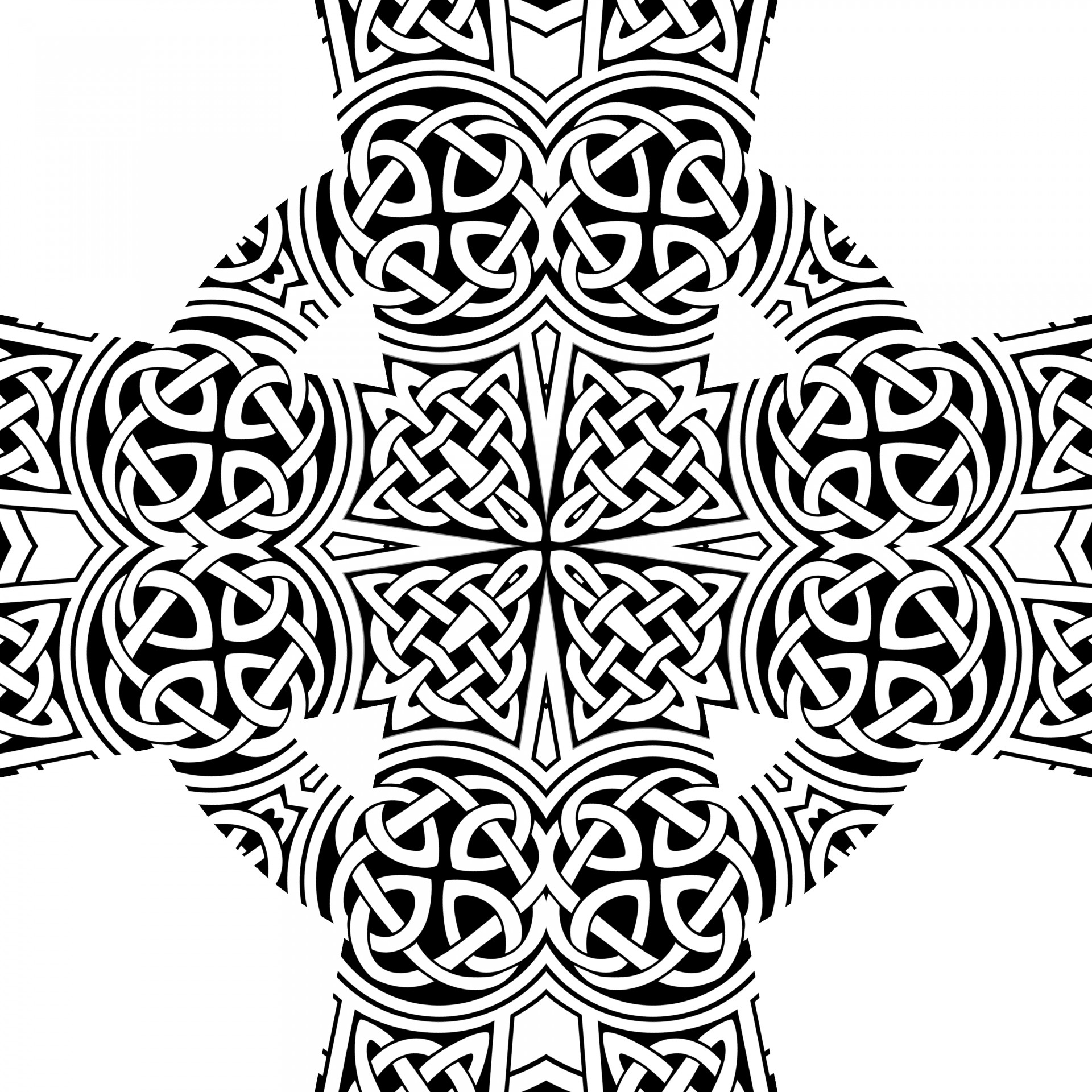 celtic cross medallion free photo