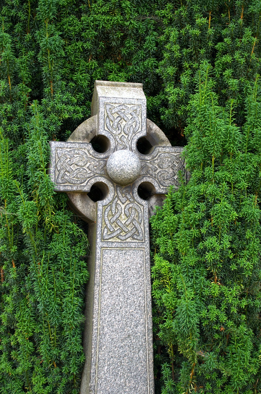 celtic cross celts scotland free photo