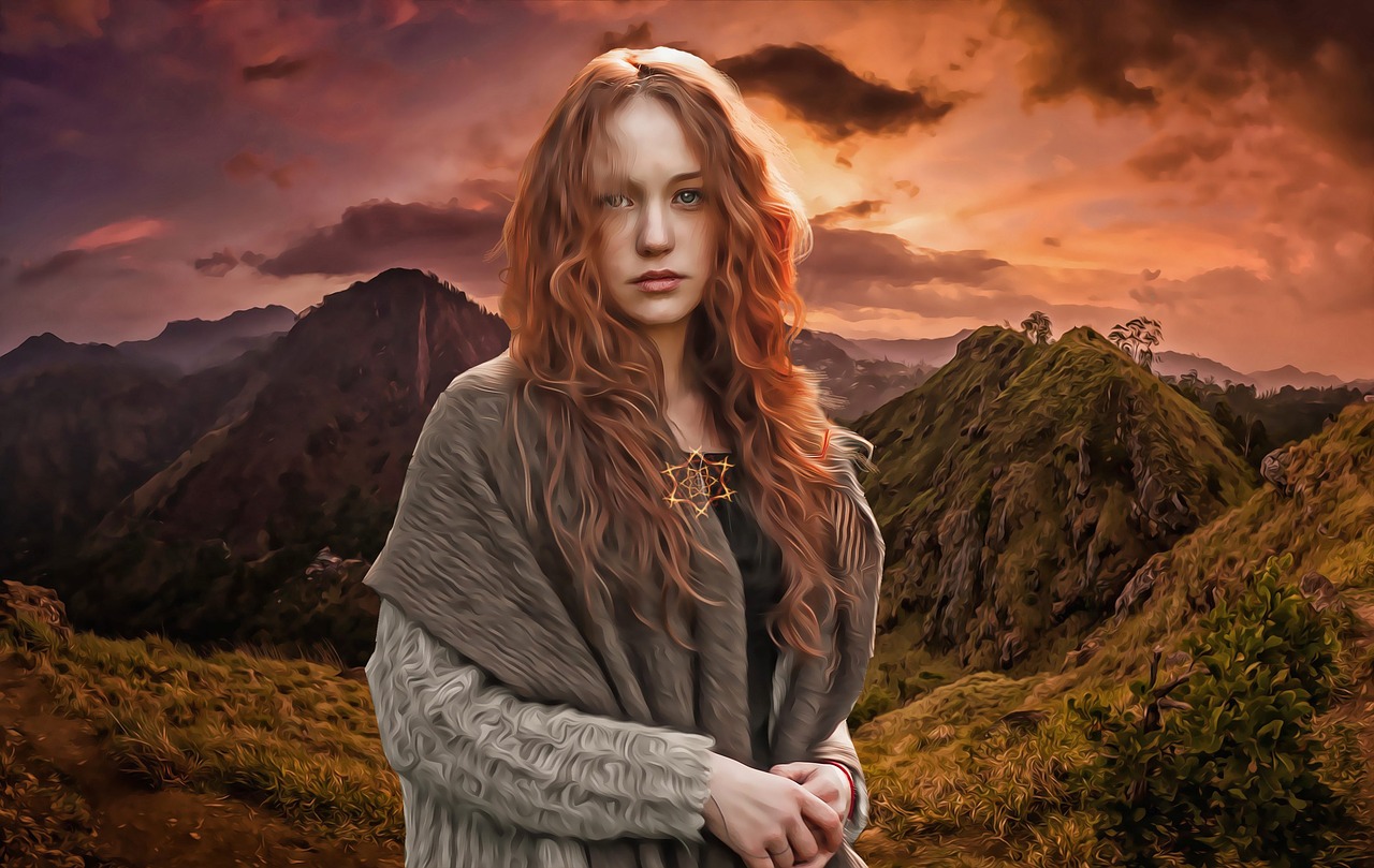 celtic woman female young free photo