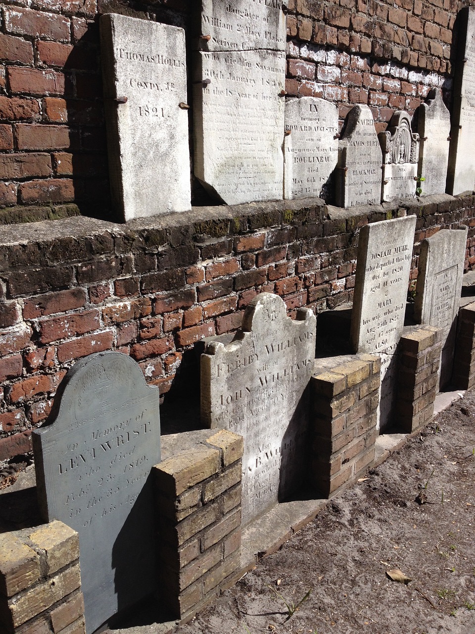 cemetery graves tombstones free photo