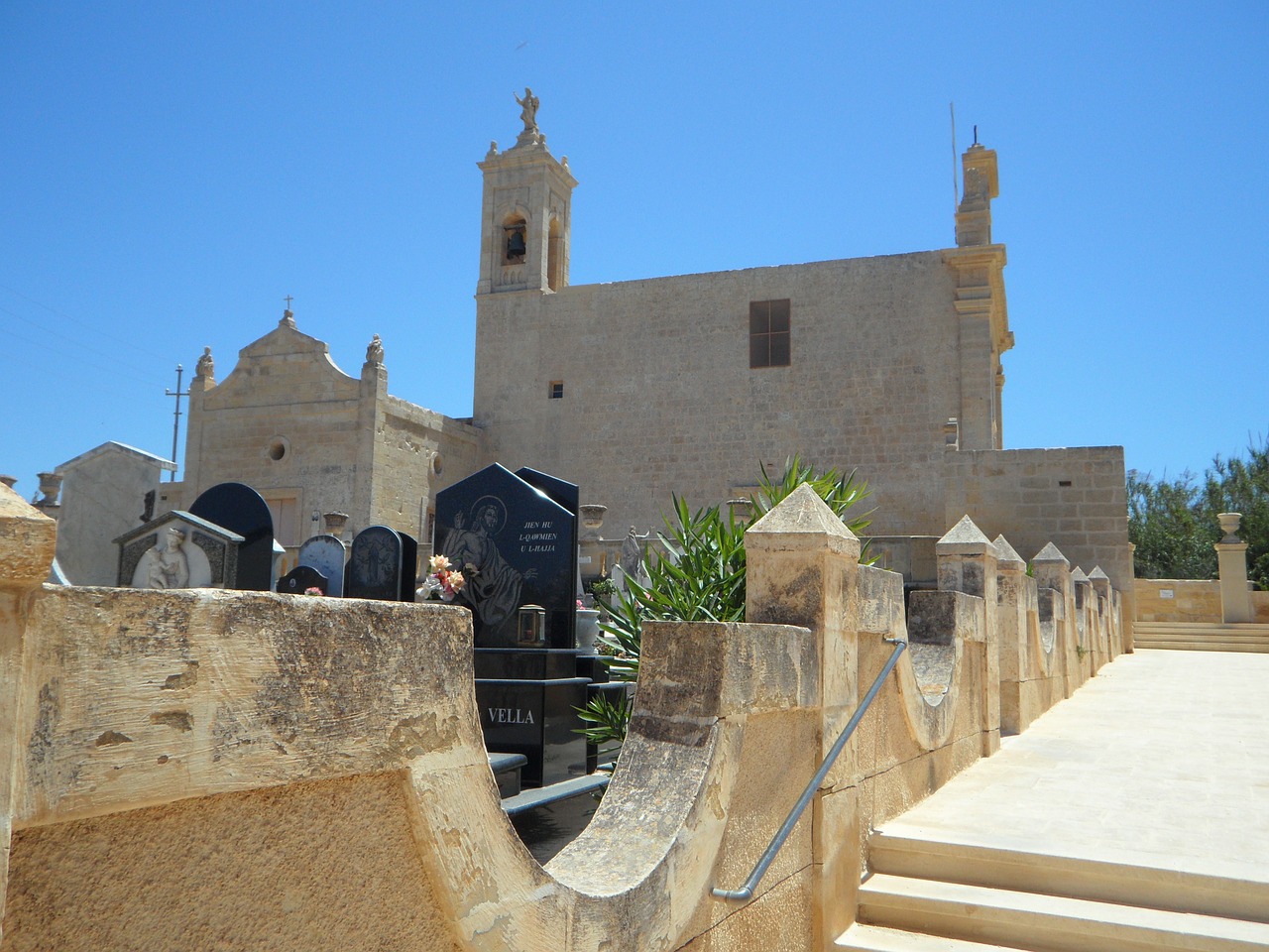 cemetery church christian free photo