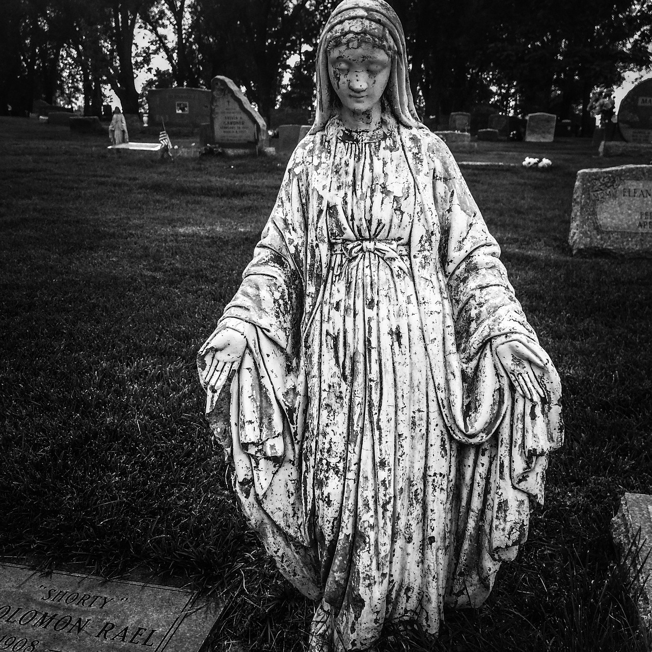 cemetery black and white colorado free photo