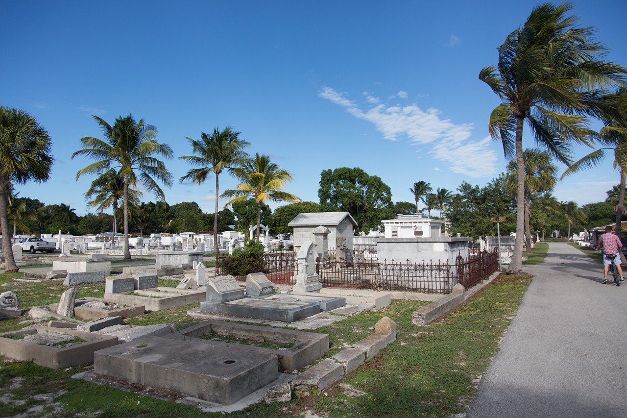 cemetery key west florida free photo