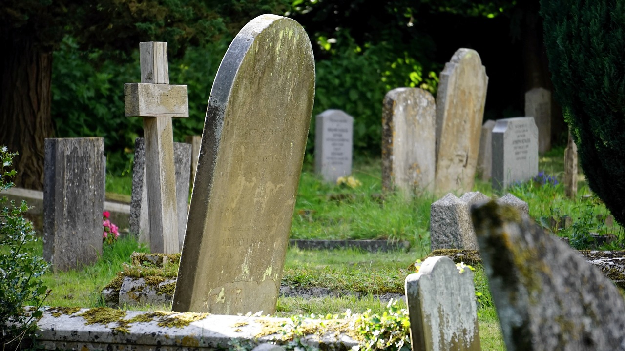 cemetery church religion free photo