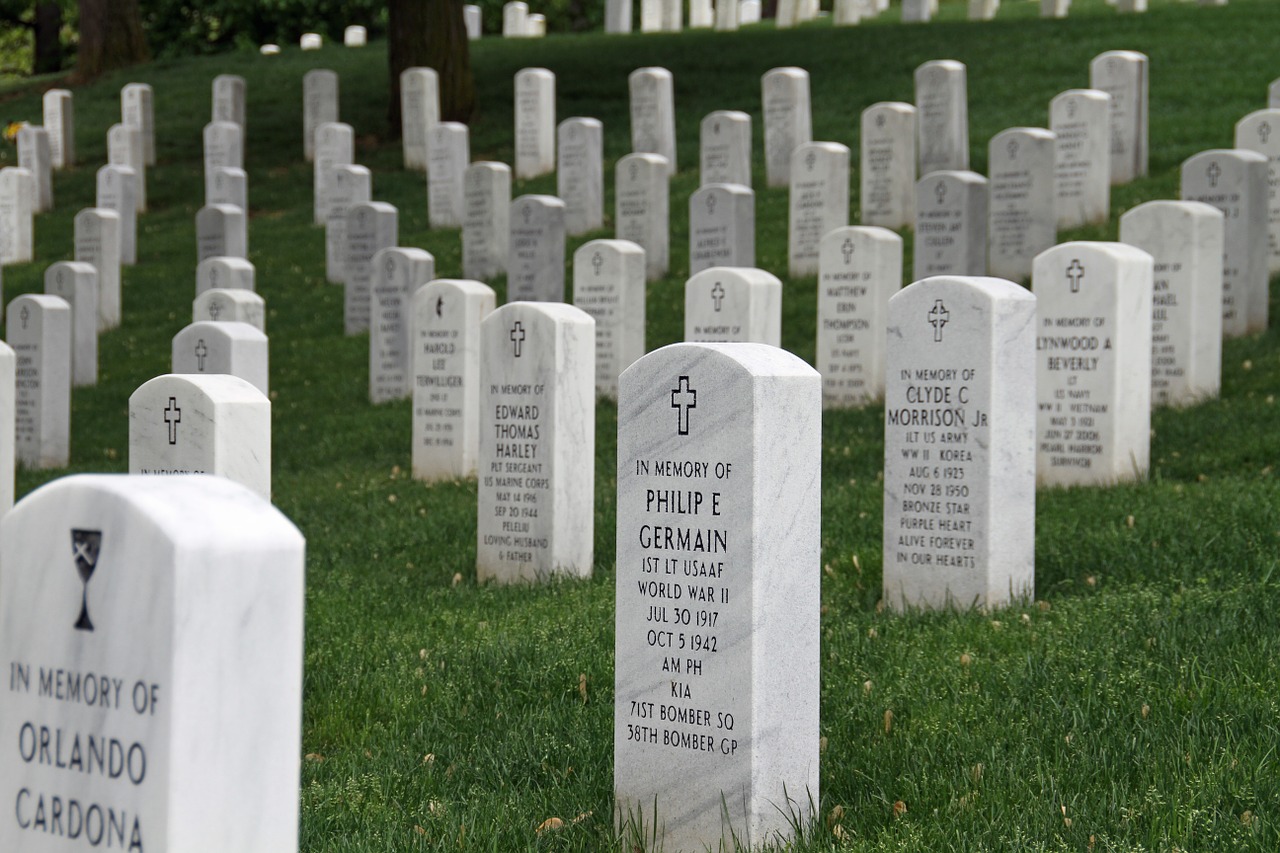 cemetery arlington national free photo