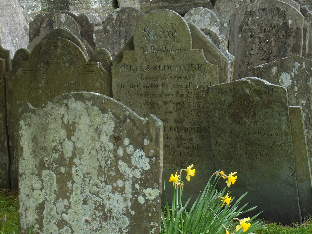cemetery england tombstone free photo