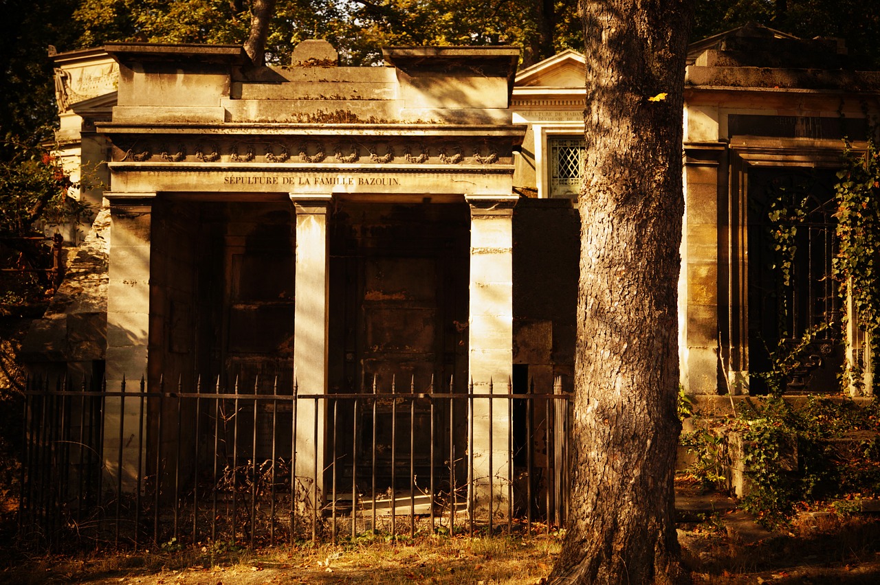 cemetery grave mausoleum free photo