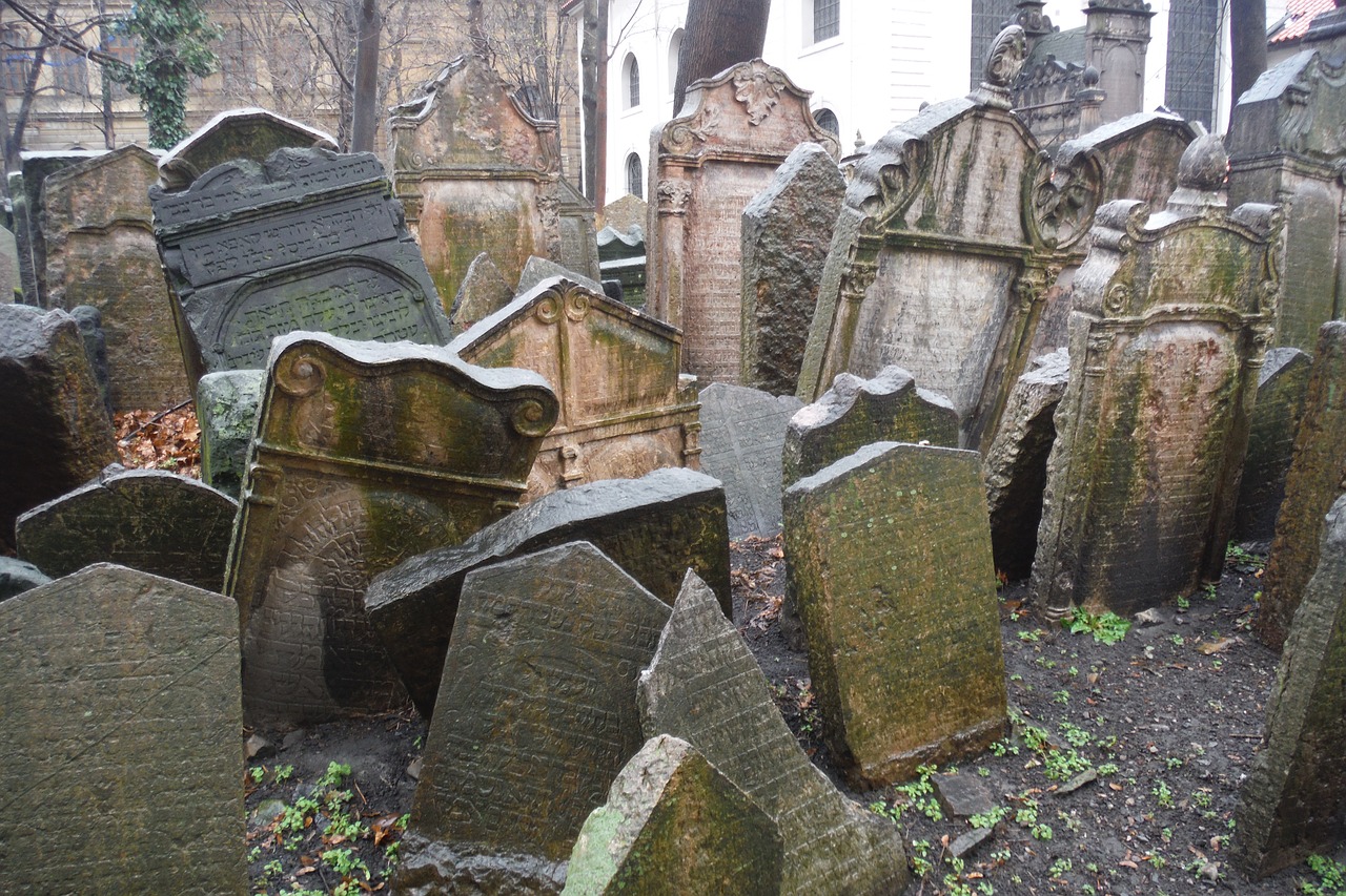cemetery jewish prague free photo