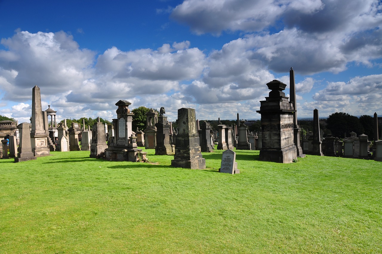 cemetery tombstones monument free photo