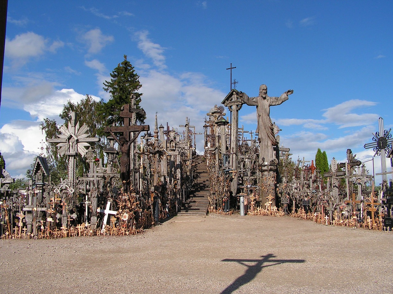 cemetery cross lithuania free photo