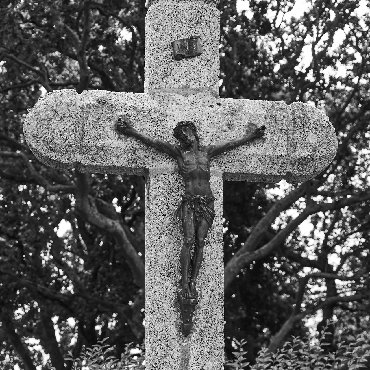 cemetery cross religion free photo