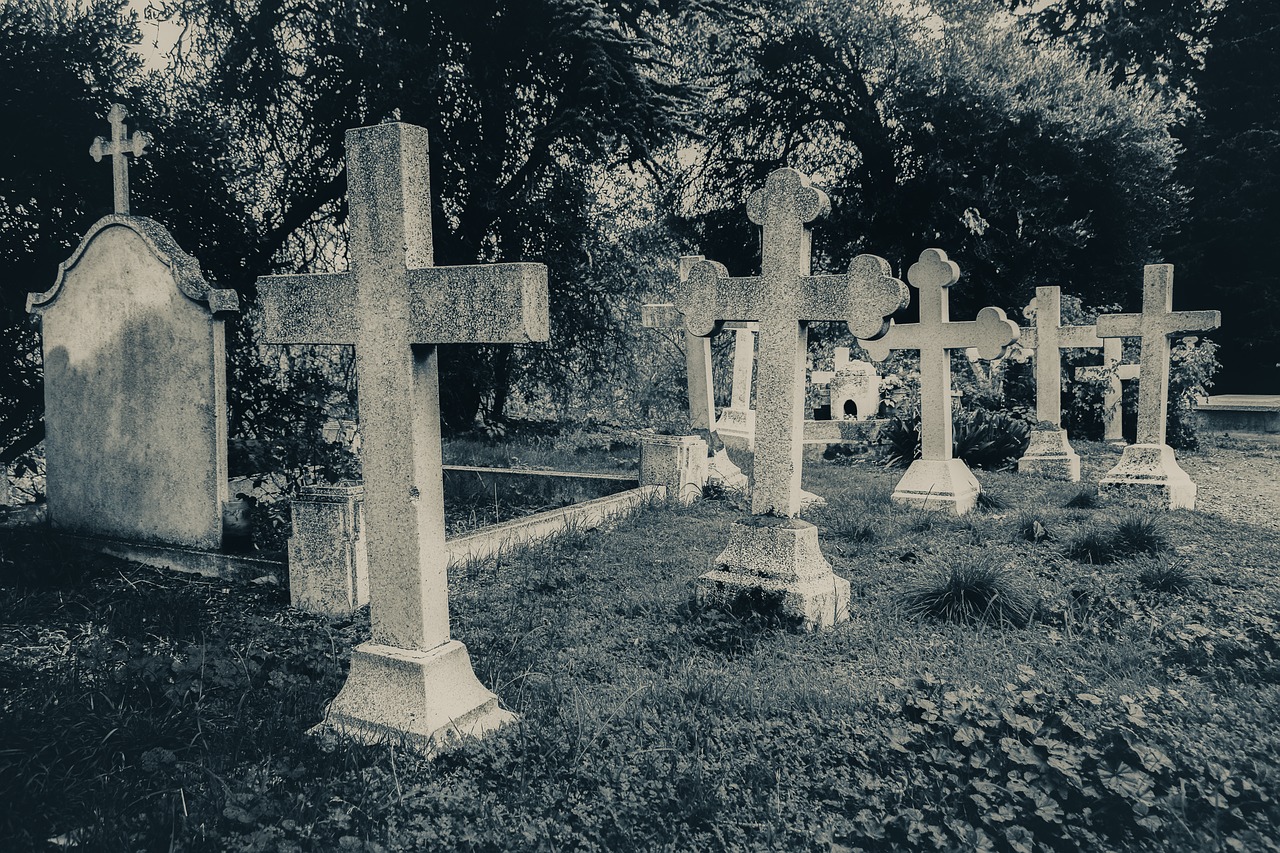 cemetery  old  cross free photo