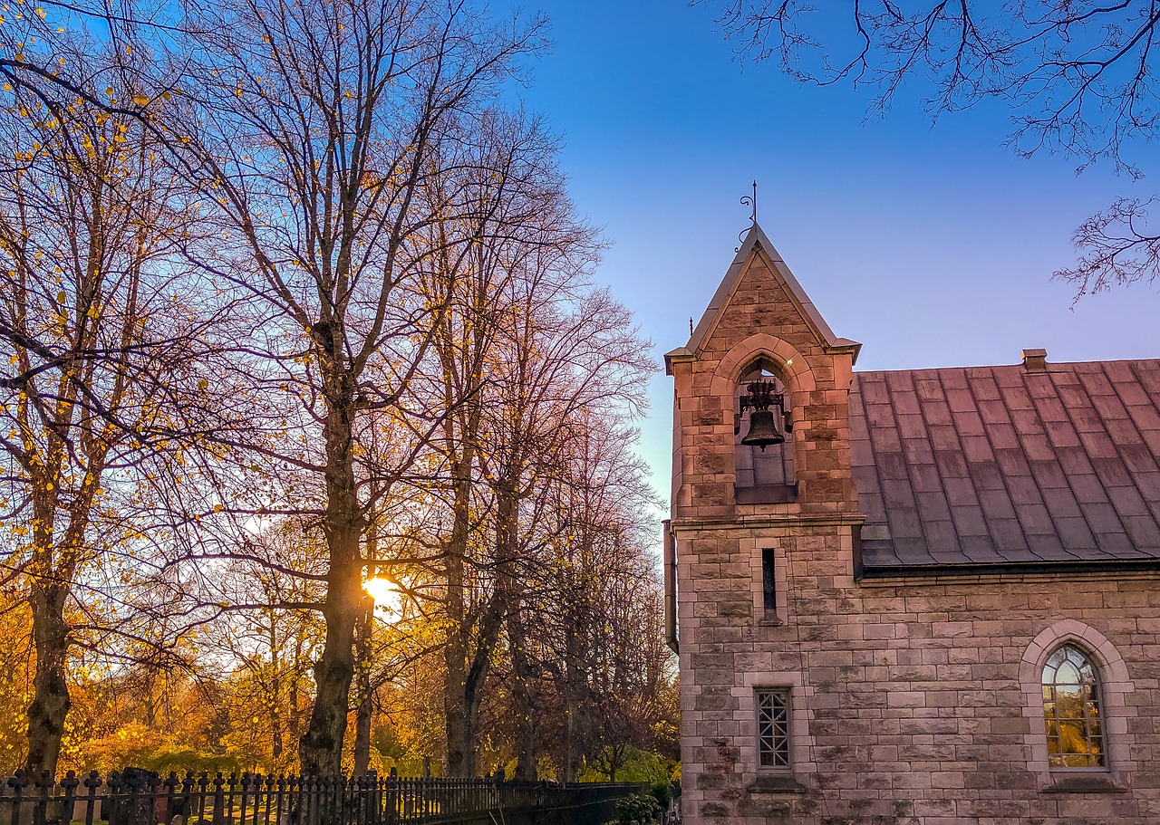 cemetery  church  christianity free photo