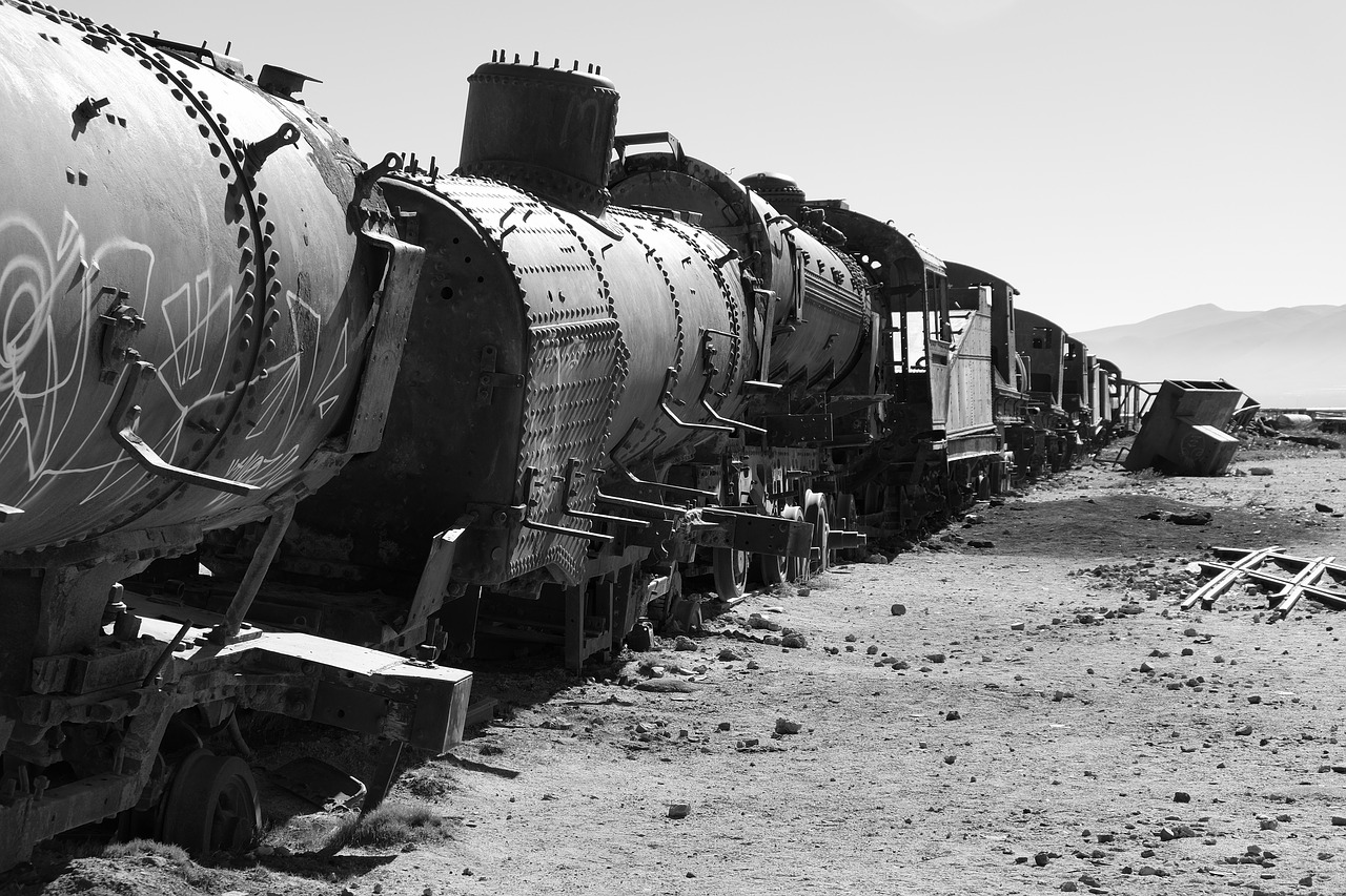 cemetery  train  railway free photo