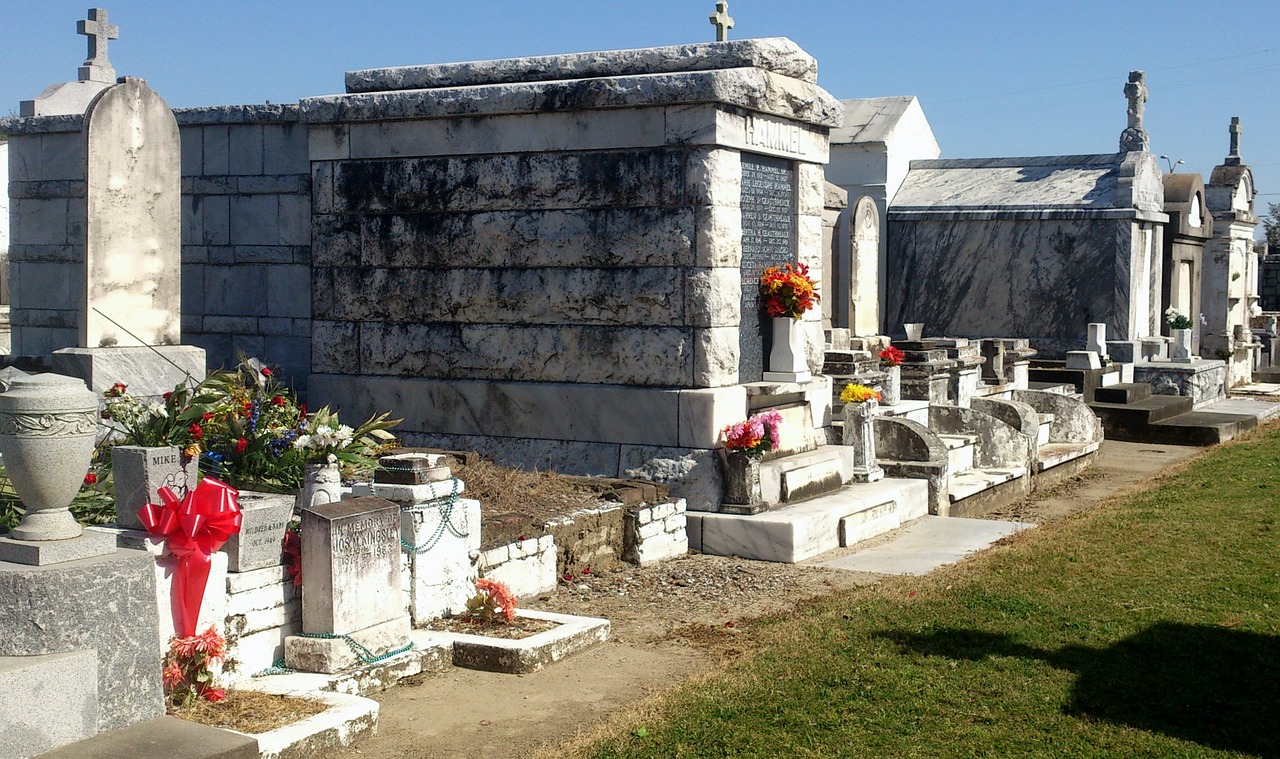 cemetery graves tombstone free photo