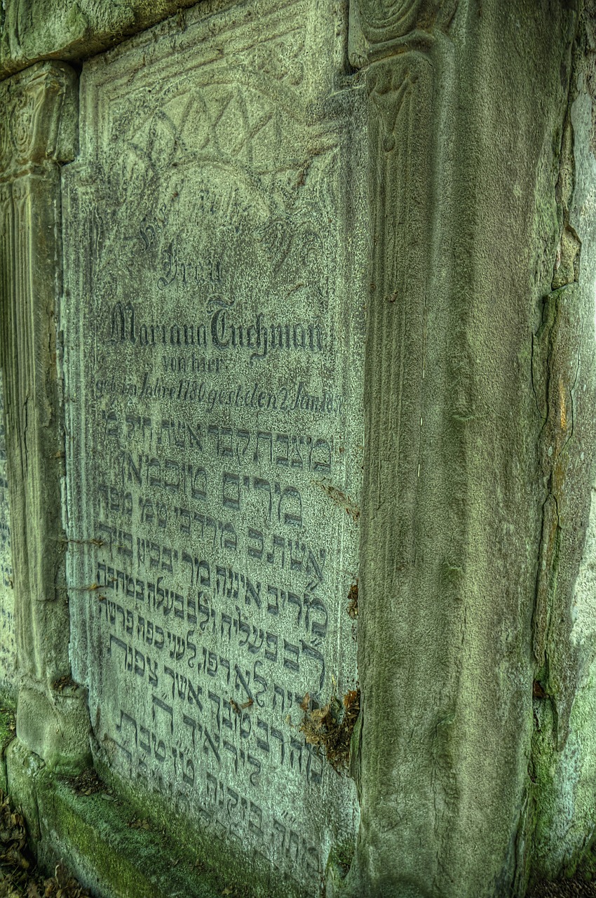 cemetery jewish jewish cemetery free photo