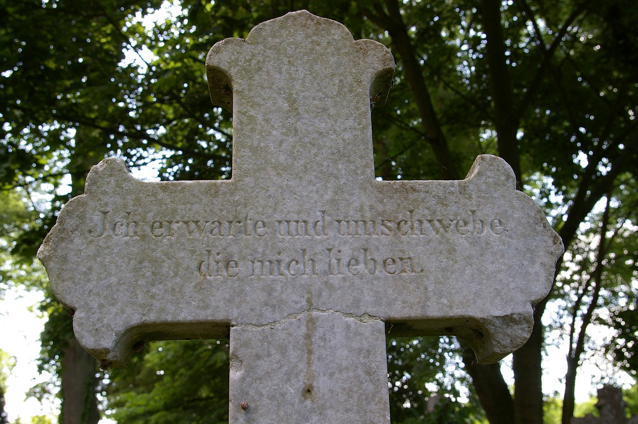 cemetery grave stones old cemetery free photo