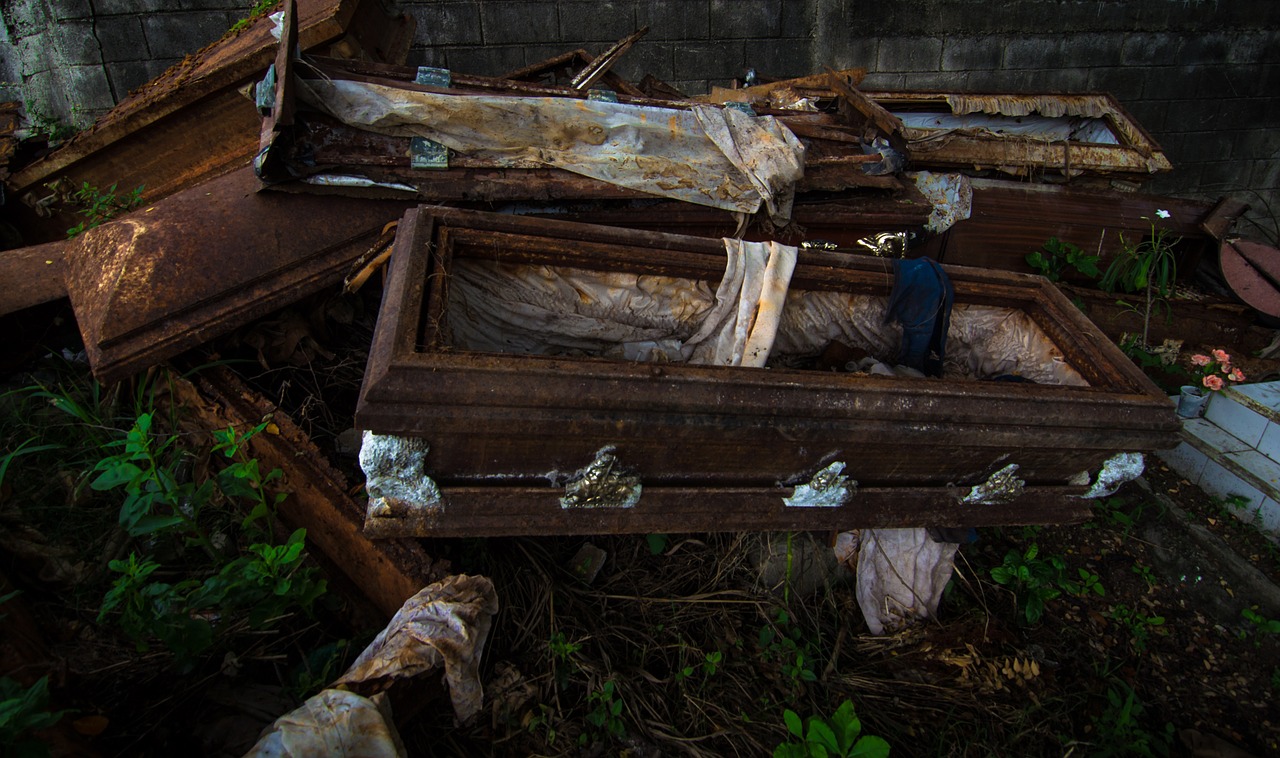 coffin cemetery venezuela free photo