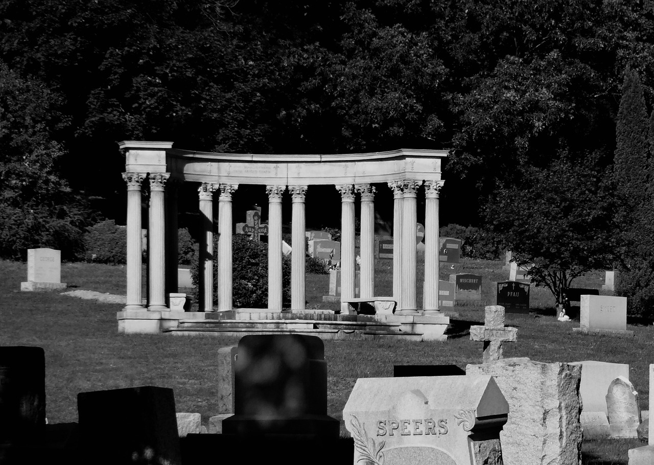 cemetery graveyard greek free photo
