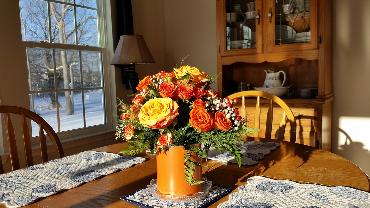 centerpiece bouquet arrangement free photo