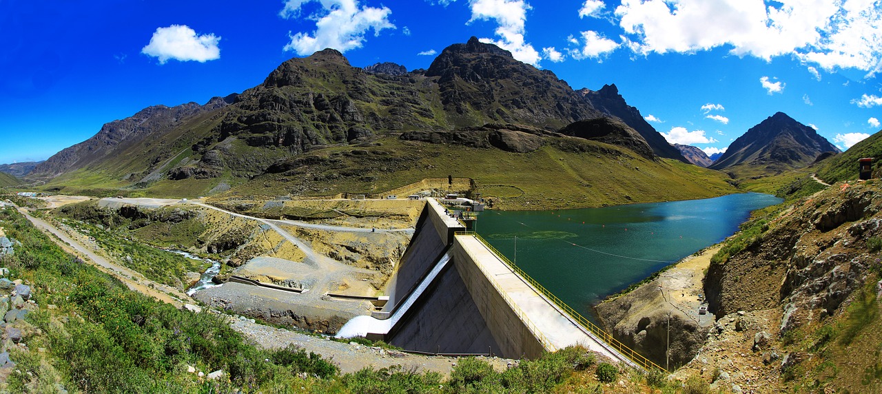 hydroelectric power station huanza peru free photo