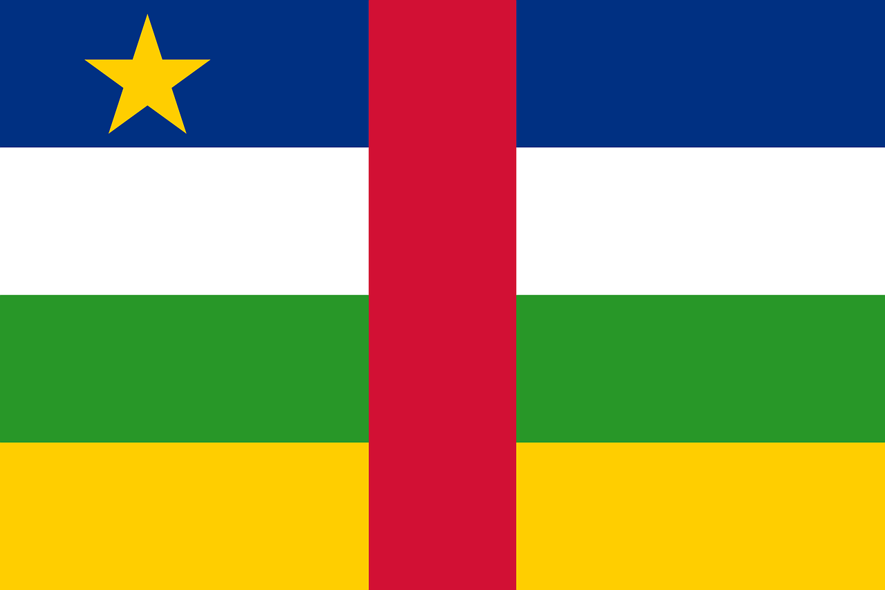 central african republic flag national flag free photo