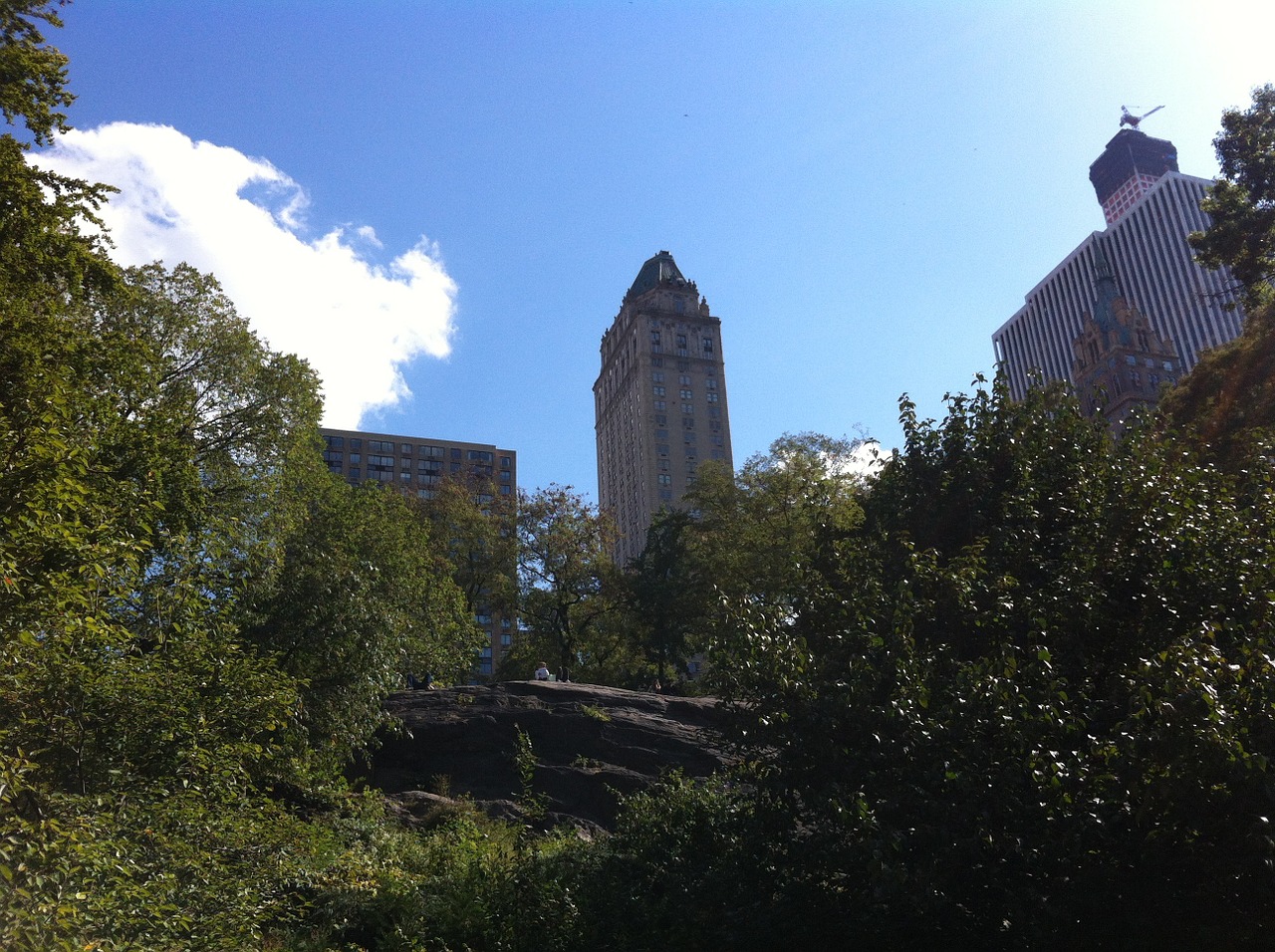 central park new york building free photo