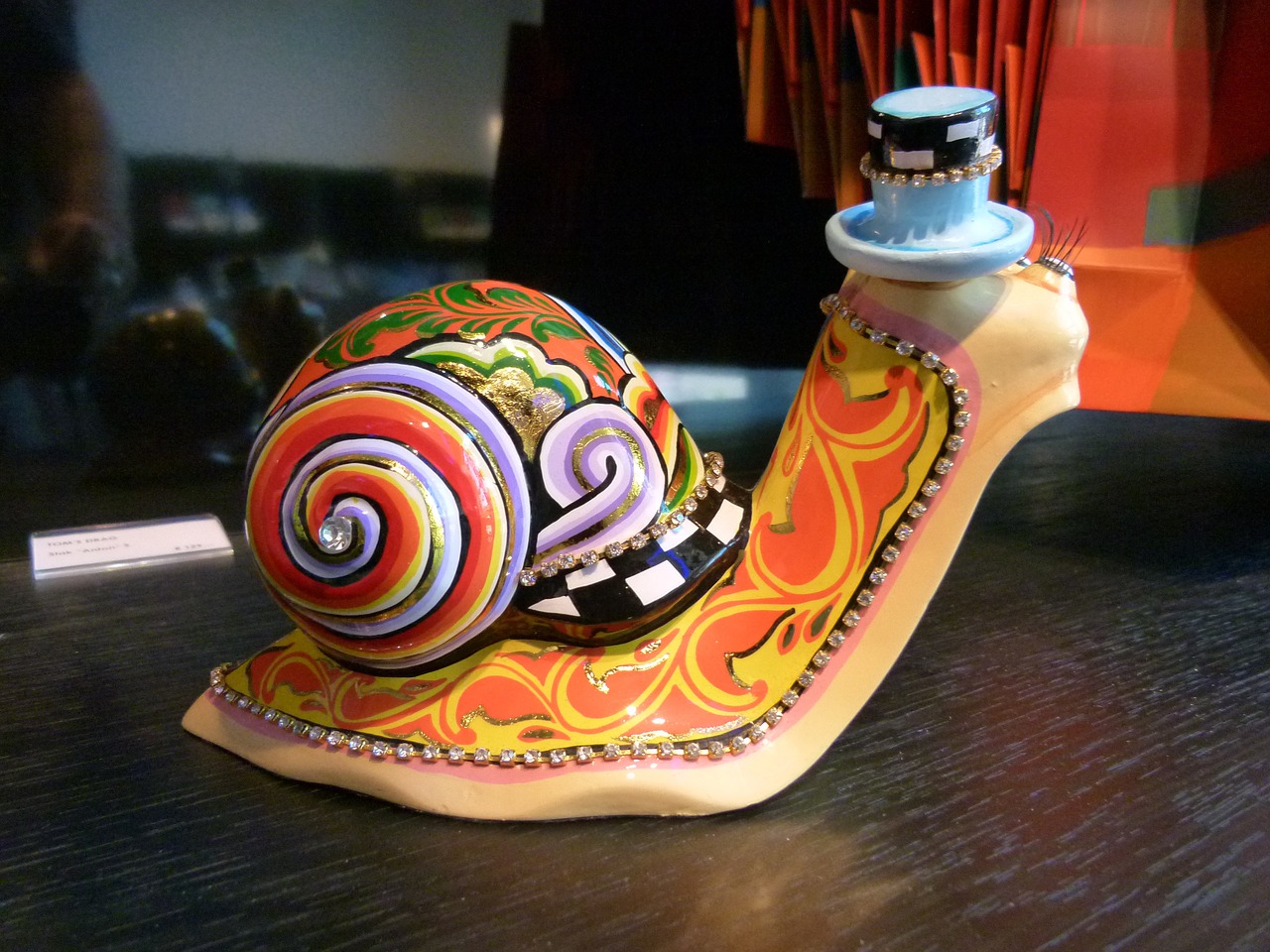 ceramic snail art free photo
