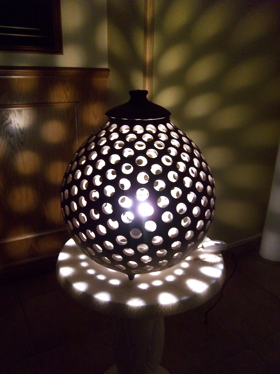 ceramic lamp handmade ceramic craft products free photo