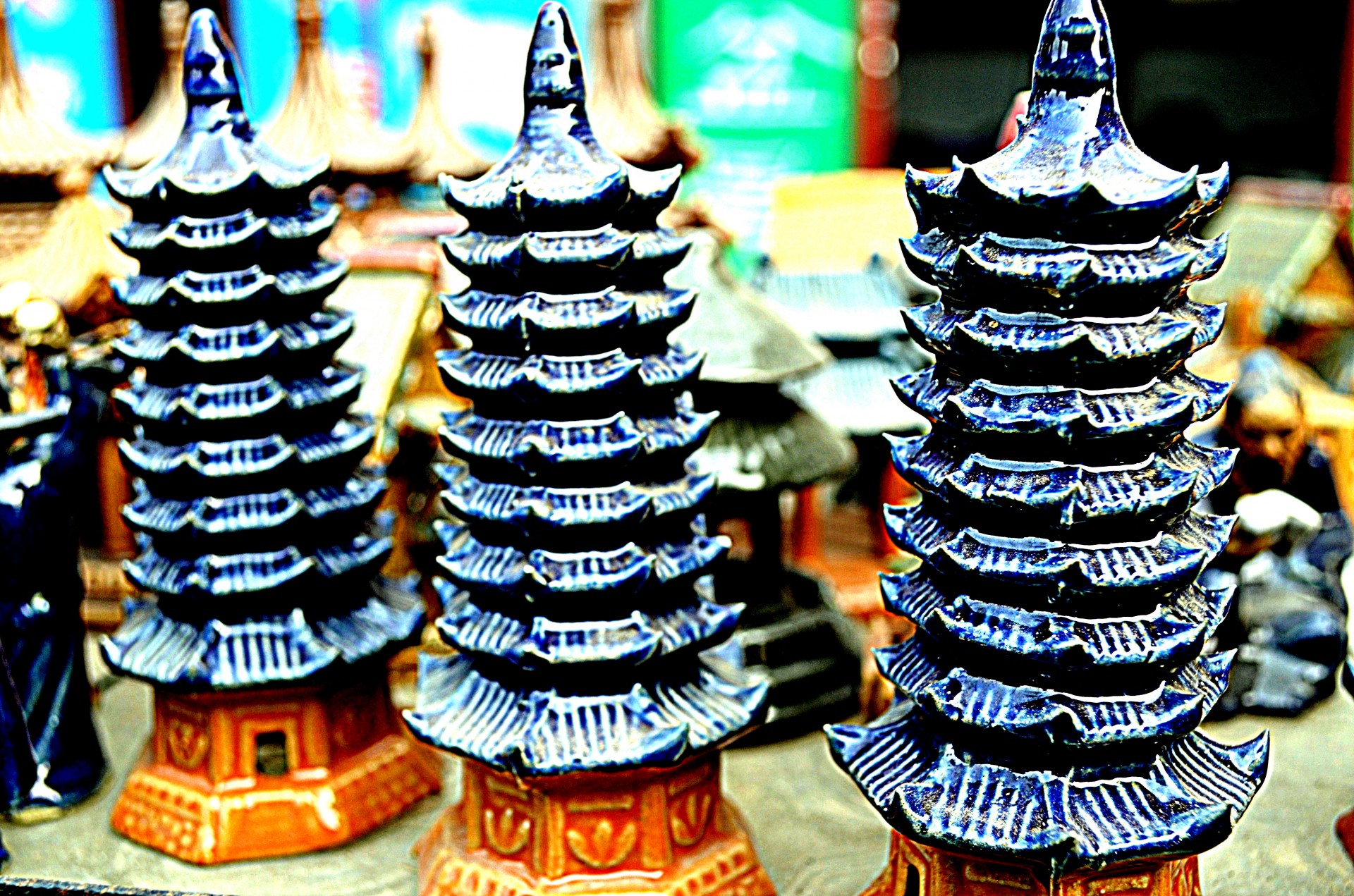 objects pagoda ceramic free photo