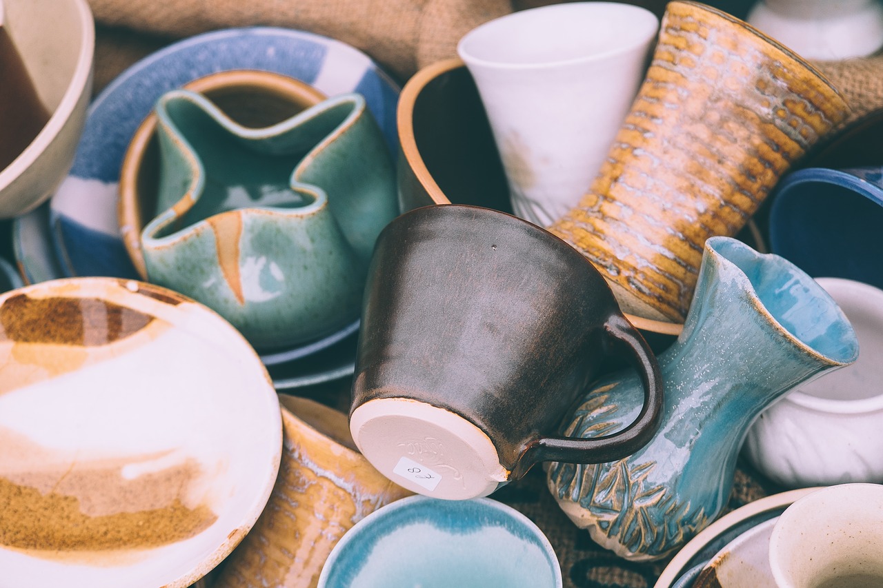 ceramics close-up cups free photo