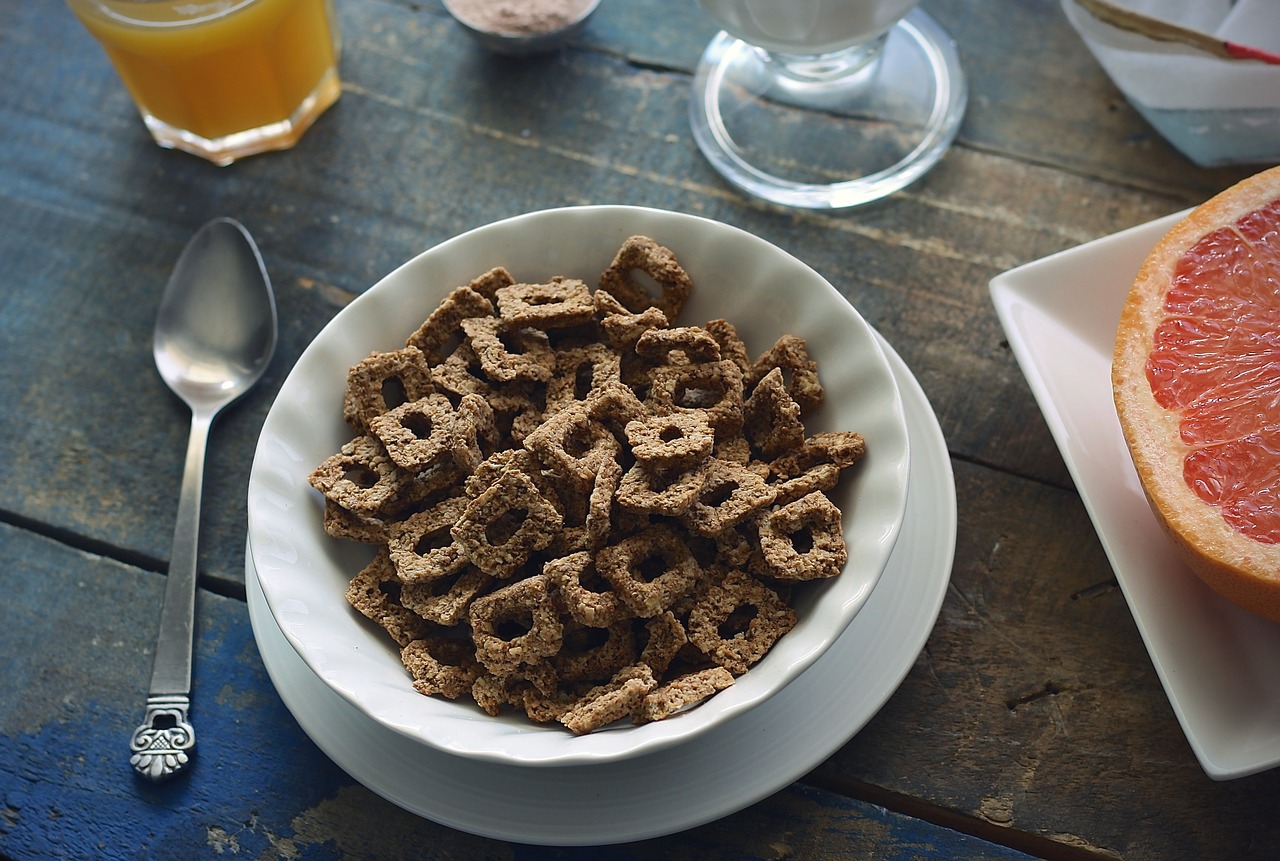 cereal fiber breakfast free photo