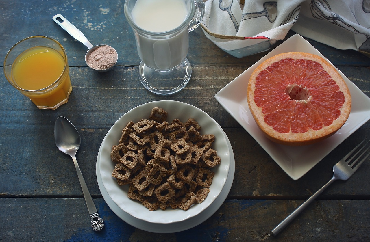 cereal fiber breakfast free photo