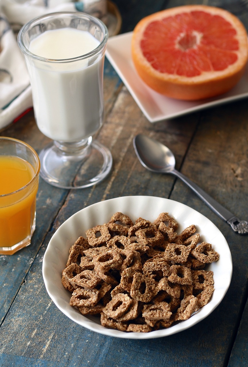 cereal fiber breakfast free photo