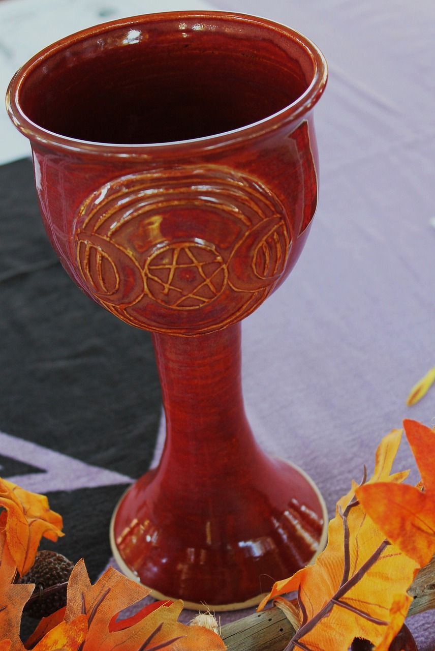 ceremonial cup pagan wiccan free photo