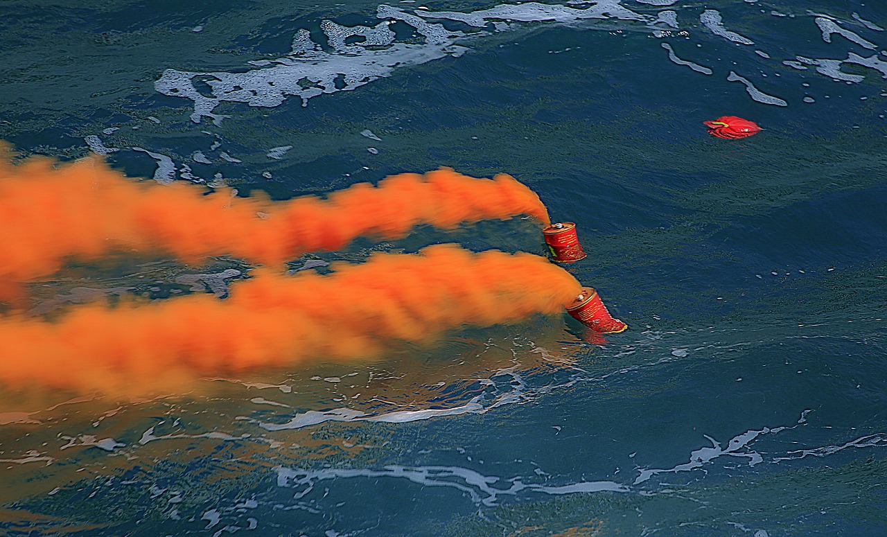 ceremony sea smoke free photo