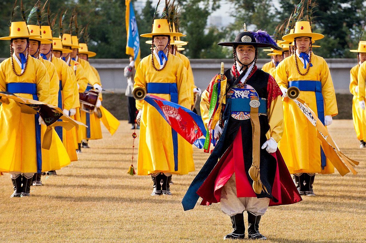 ceremony south korean honor free photo