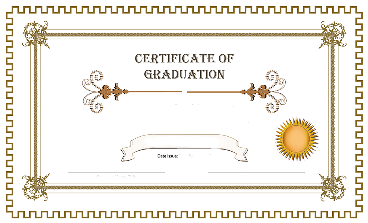 certificate graduation greek free photo