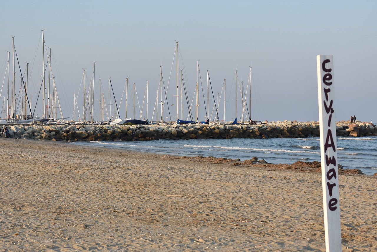 cervia  sea  beach free photo