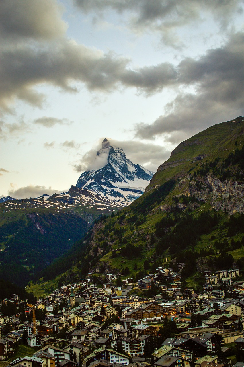 cervin zermatt swiss free photo