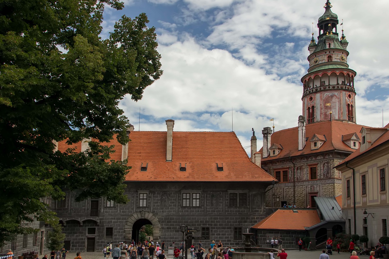 český krumlov czech republic architecture free photo