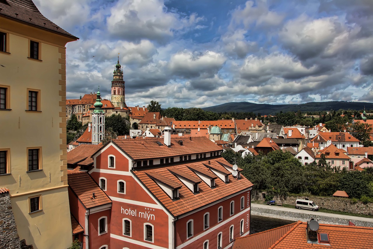 český krumlov czech republic architecture free photo