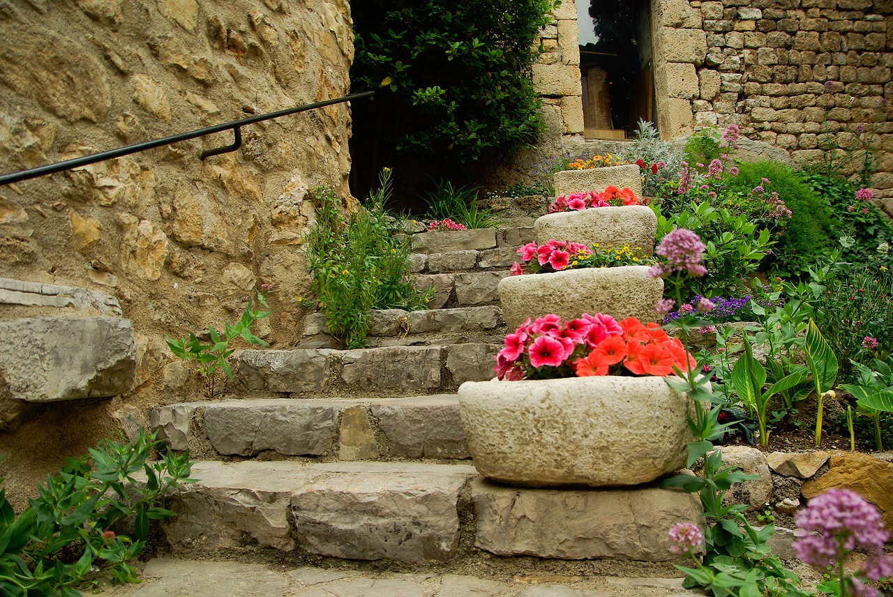 cévennes staircase stones free photo