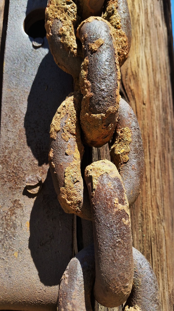 chain rusty old free photo
