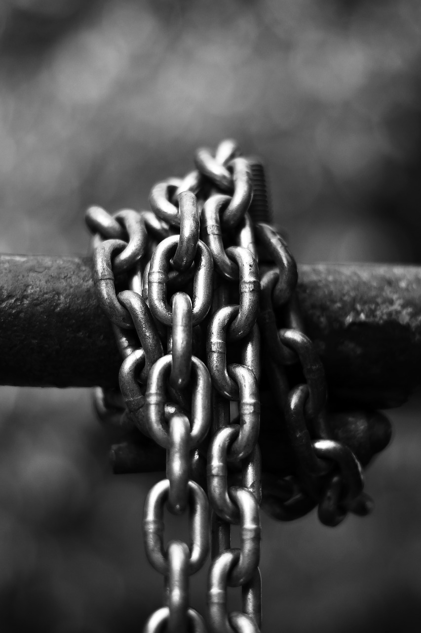 chain iron steel free photo