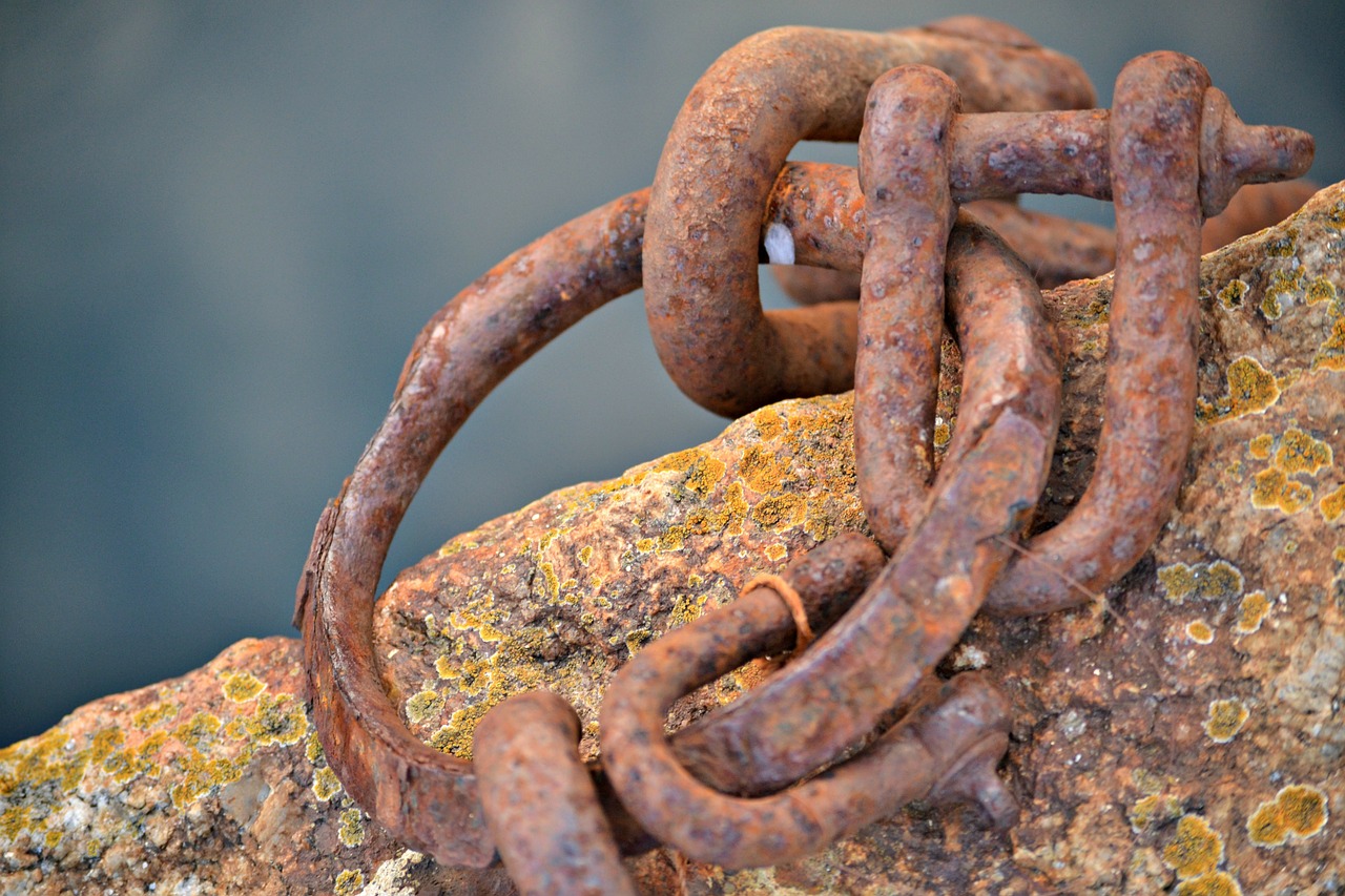 chain hook rust free photo